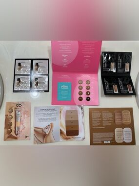 🌻 2/$10 Assorted foundation sample pack bundle NWT